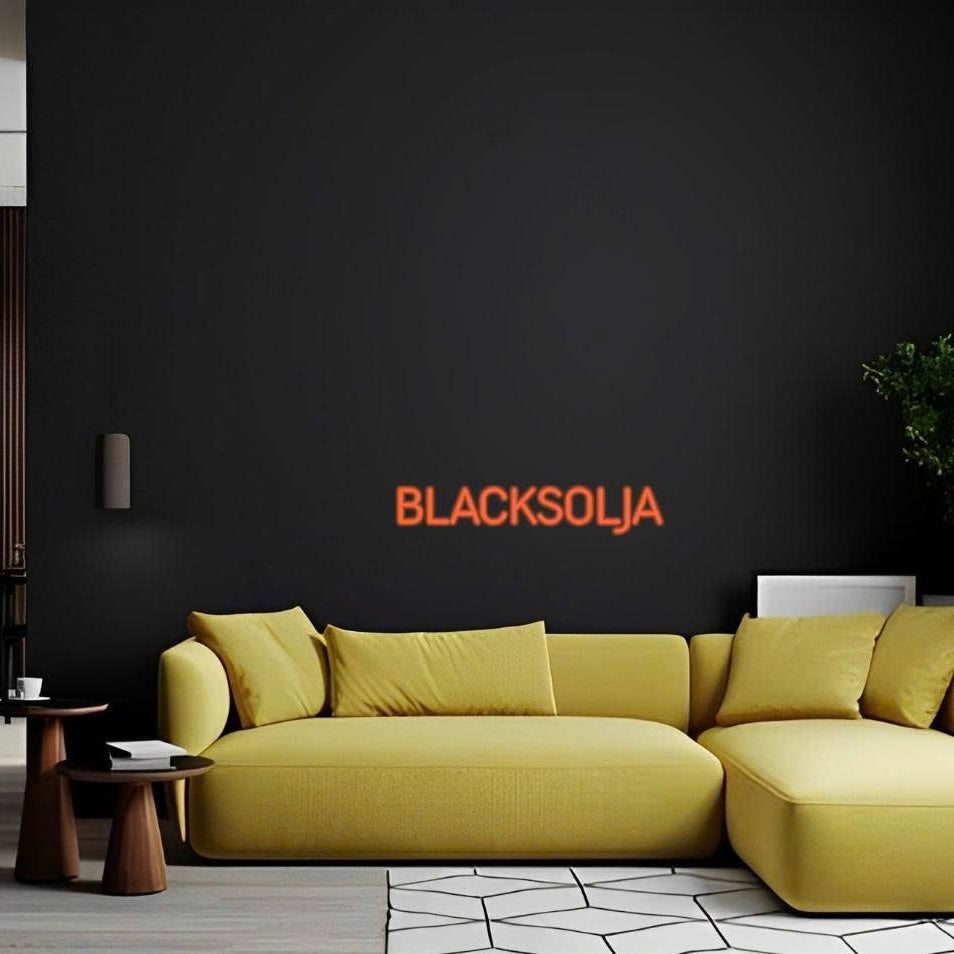 Blacksolja - LED Neon Sign