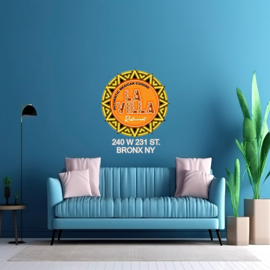 La Villa - LED Neon Sign