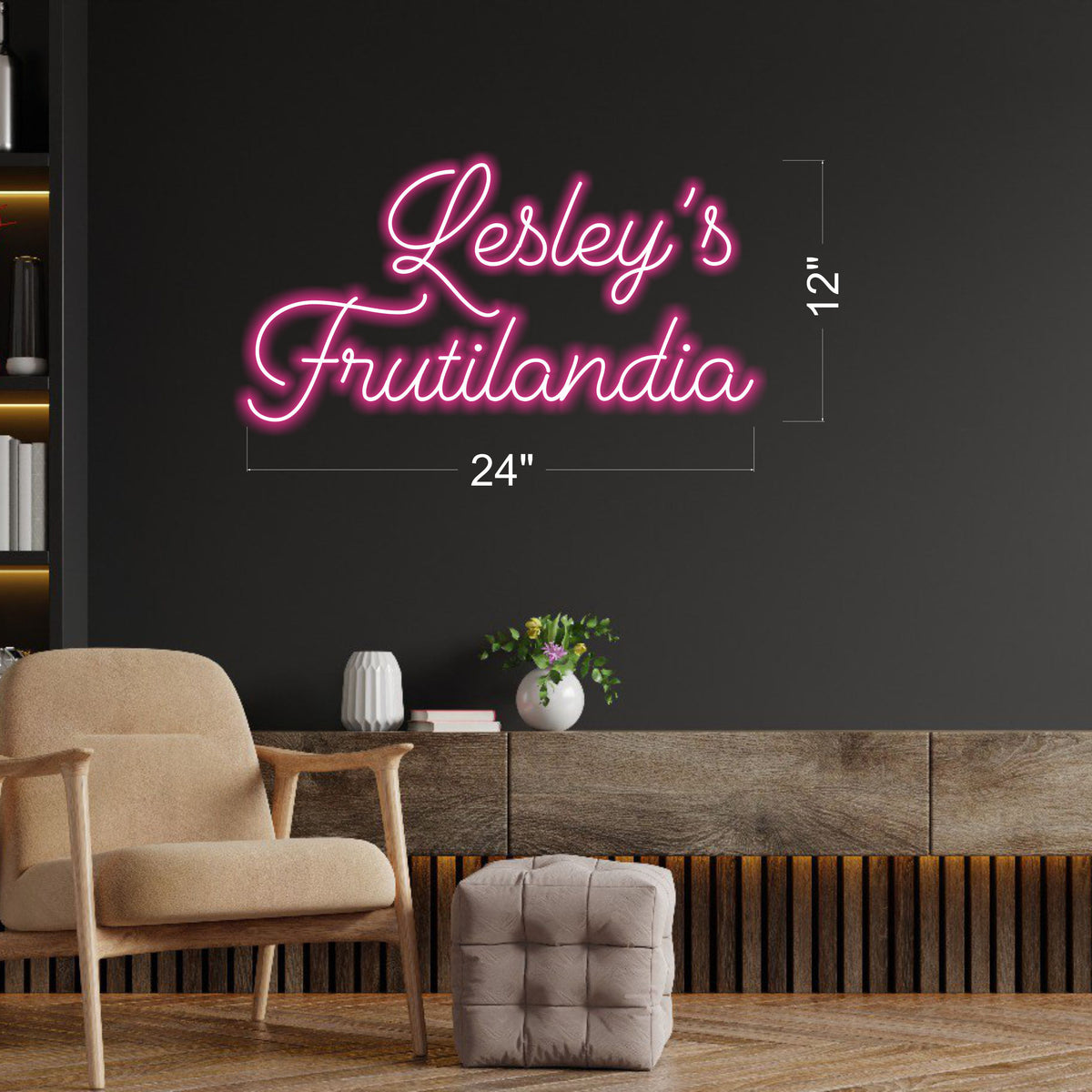 Lesley's Frutilandia - LED Neon Sign