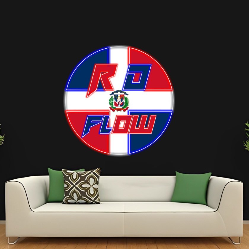 RD FLOW & NO ONE IS LIKE US - LED NEON SIGN