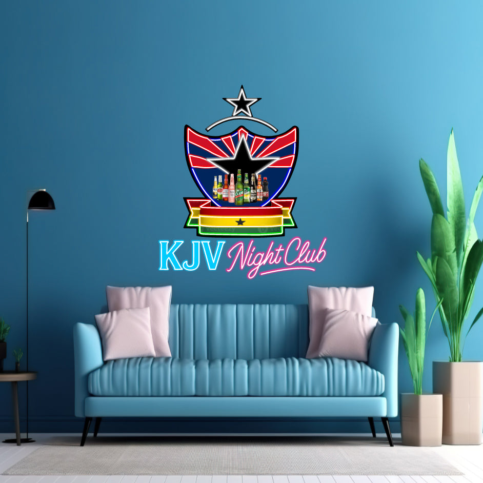KJV Night Club - LED Neon Sign