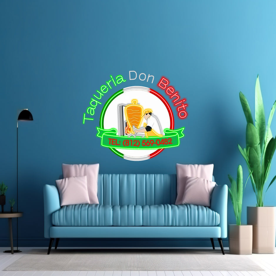 Taqueria Don Benito - LED Neon Sign