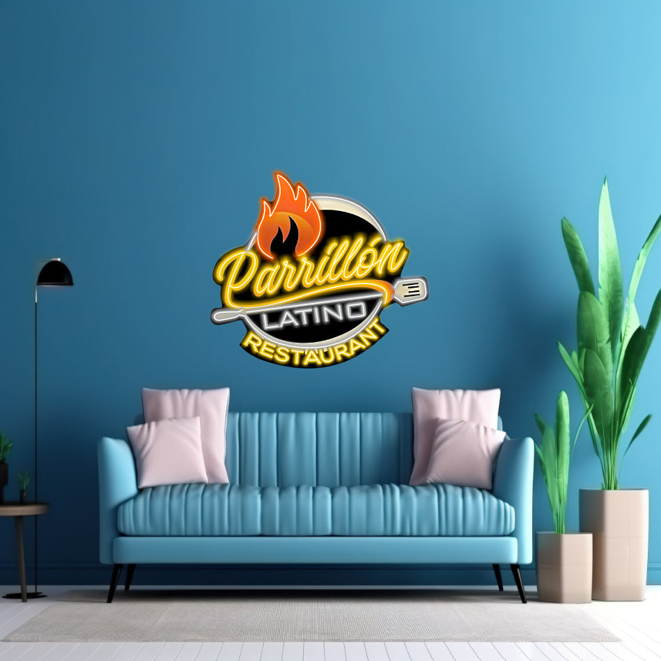 Parrillón Latino Restaurant - LED Neon Sign