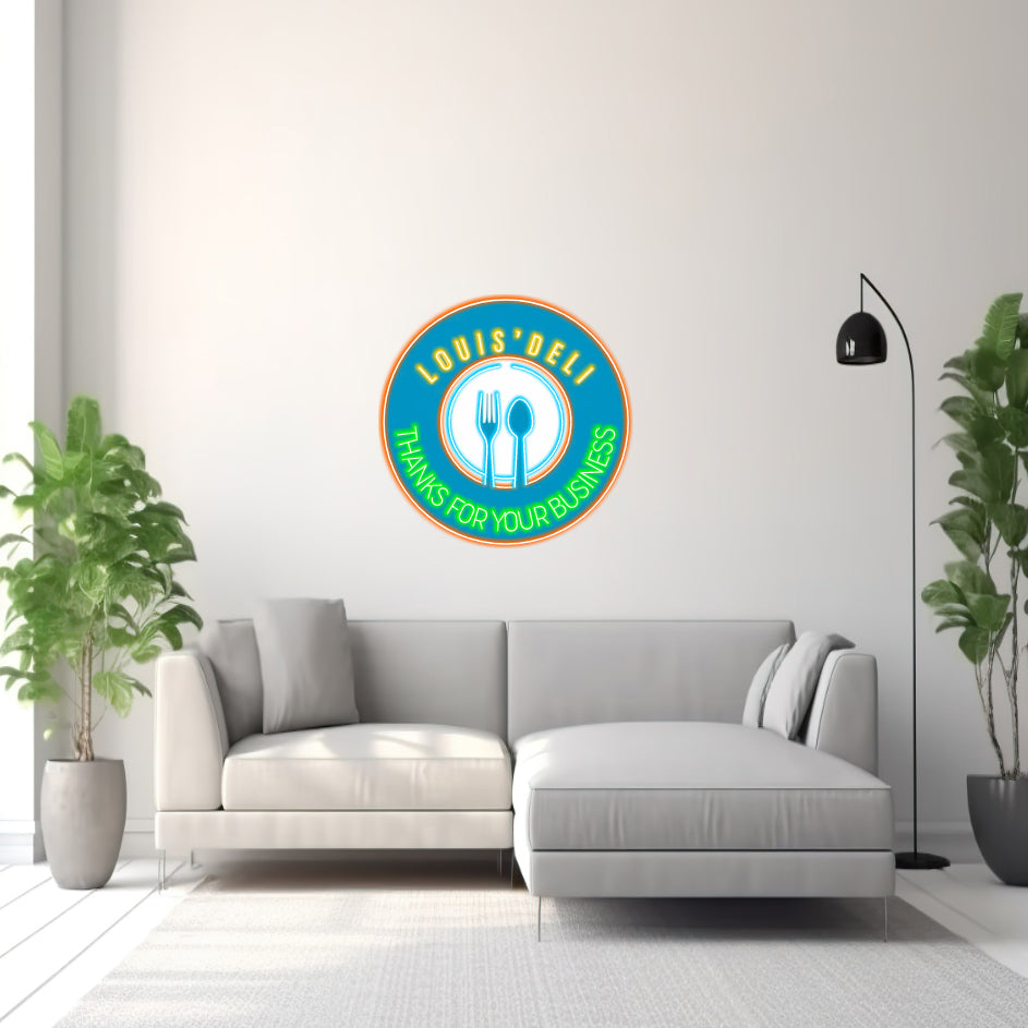 Louis' Deli - LED Neon Sign