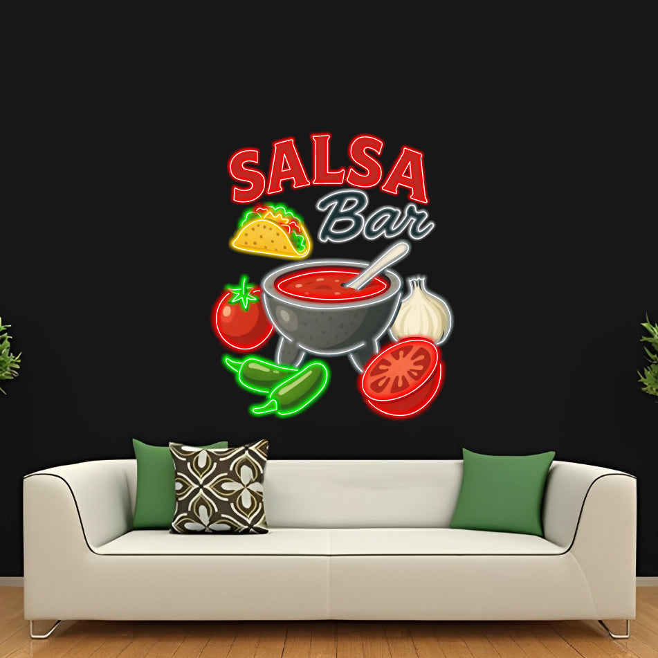 Arturo's Mexican Food & Salsa Bar - LED Neon Sign
