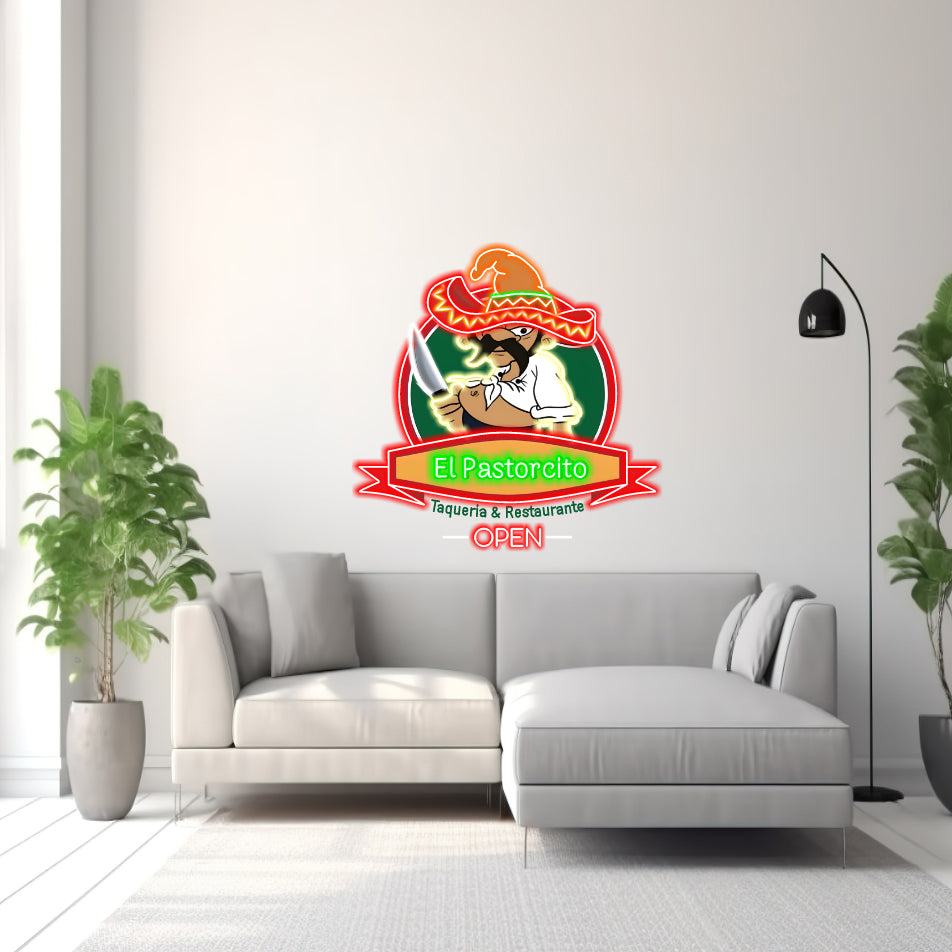 El Pastorcito - LED Neon Sign.
