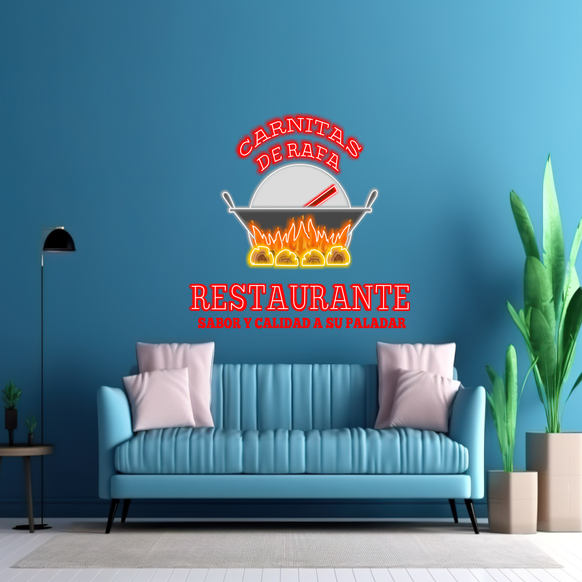 Carnitas De Rafa Restaurante - LED Neon Sign