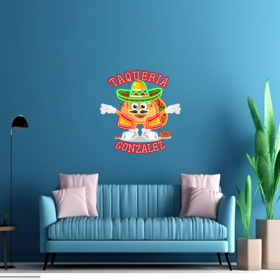 Taqueria Gonzalez - LED Neon Sign