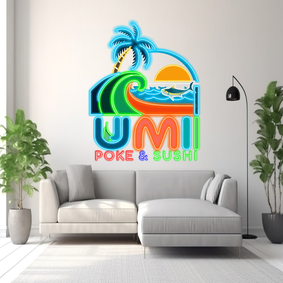 Umi Poke Sushi - LED Neon Sign