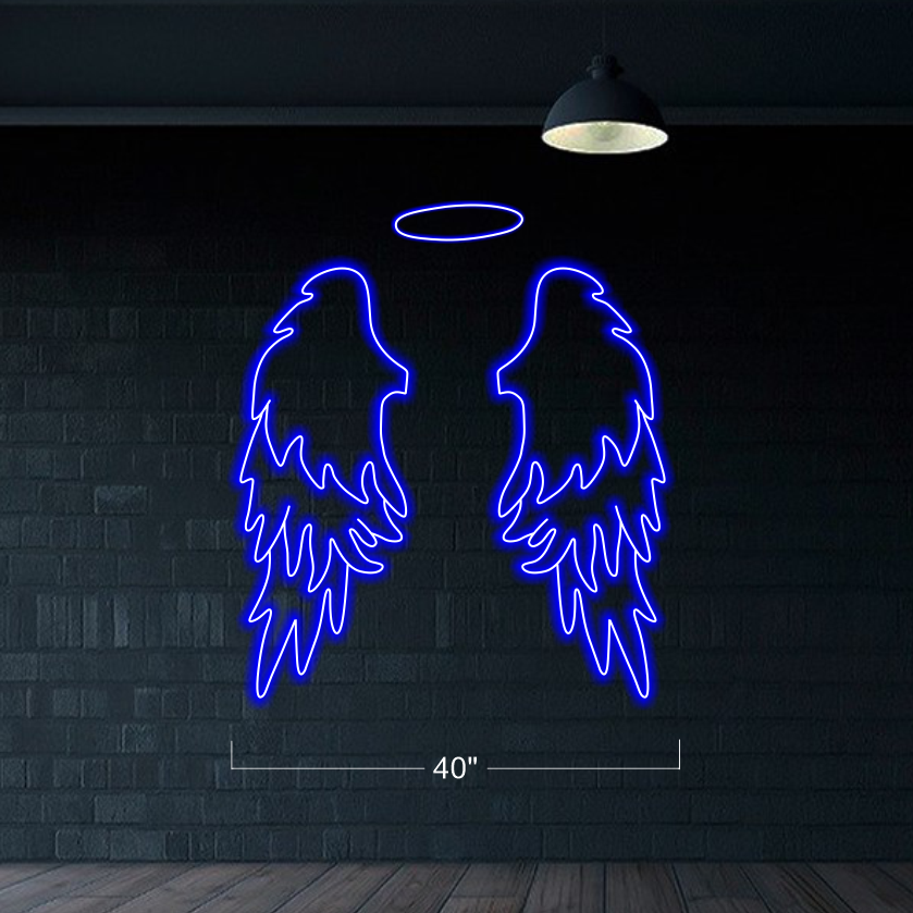 The Wings - LED Neon Sign