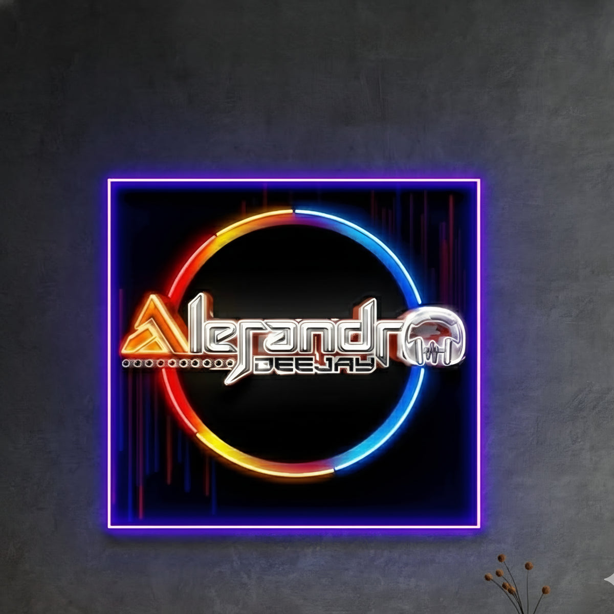 AlejanDJ - LED Neon Sign