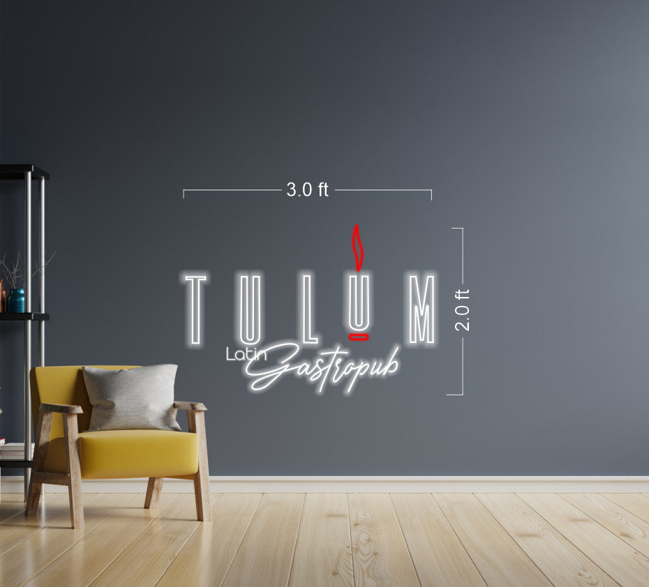 TuLum Latin Gastropub – A Unique LED Neon Culinary Haven