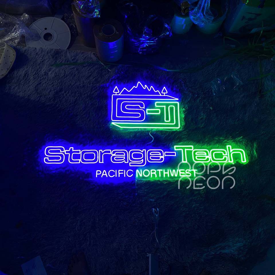 Revolutionizing Space with LED Neon Storage Tech Solutions
