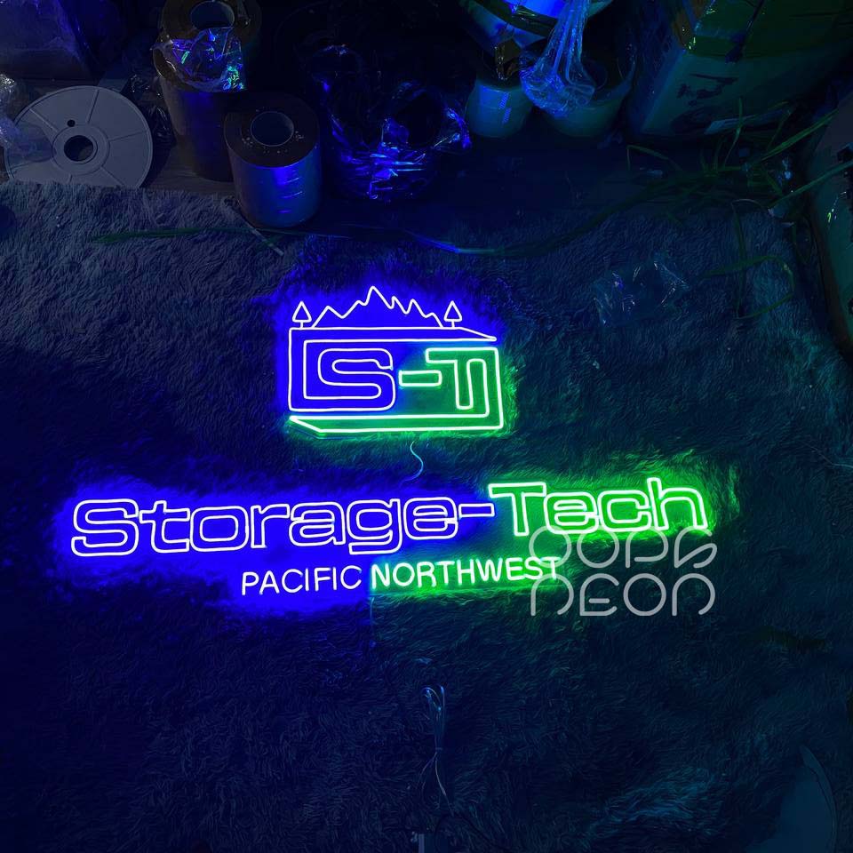 Revolutionizing Space with LED Neon Storage Tech Solutions