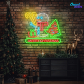 Neon Snowman: Bringing Christmas to Life Neon Sign Light Artwork