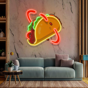 Mexico Taco Restaurant Artwork Led Neon Sign Light