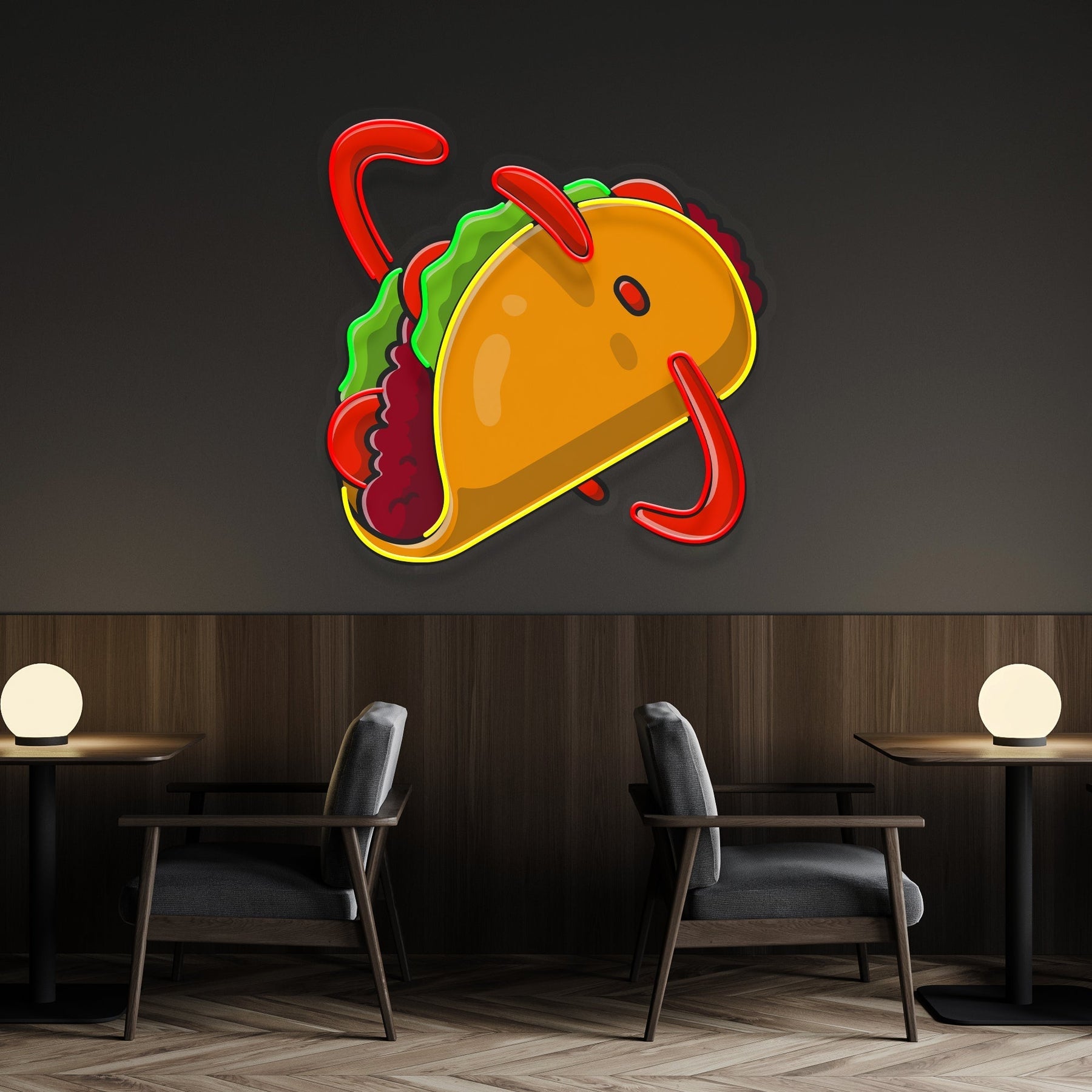 Mexico Taco Restaurant Artwork Led Neon Sign Light