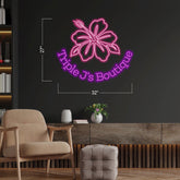 Triple J’s Boutique - Custom LED Neon Sign