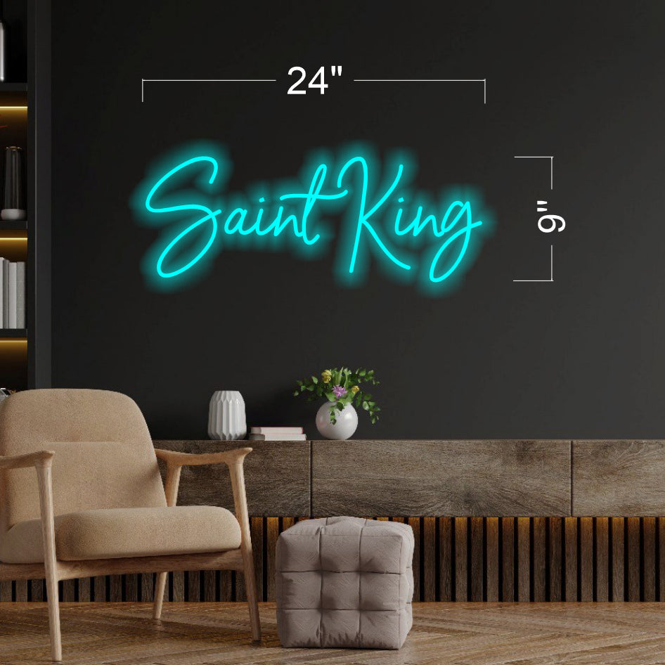 Saint King - LED Neon Sign