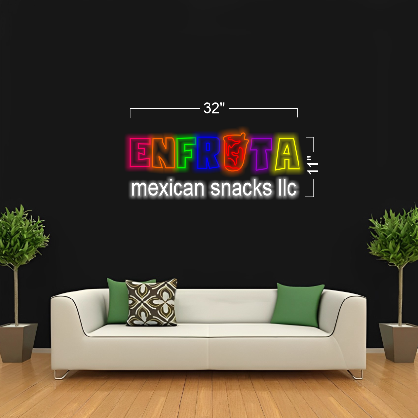 ENFRUTA - LED Neon Sign