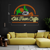 Old Town Caffe - LED Neon Sign