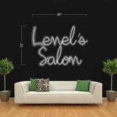 Lemel's Salon - LED Neon Sign