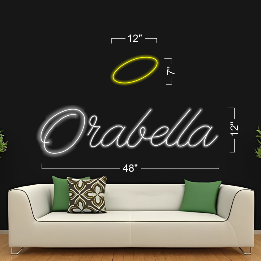 Orabella & Ring - LED Neon Sign RGB (Multi color)