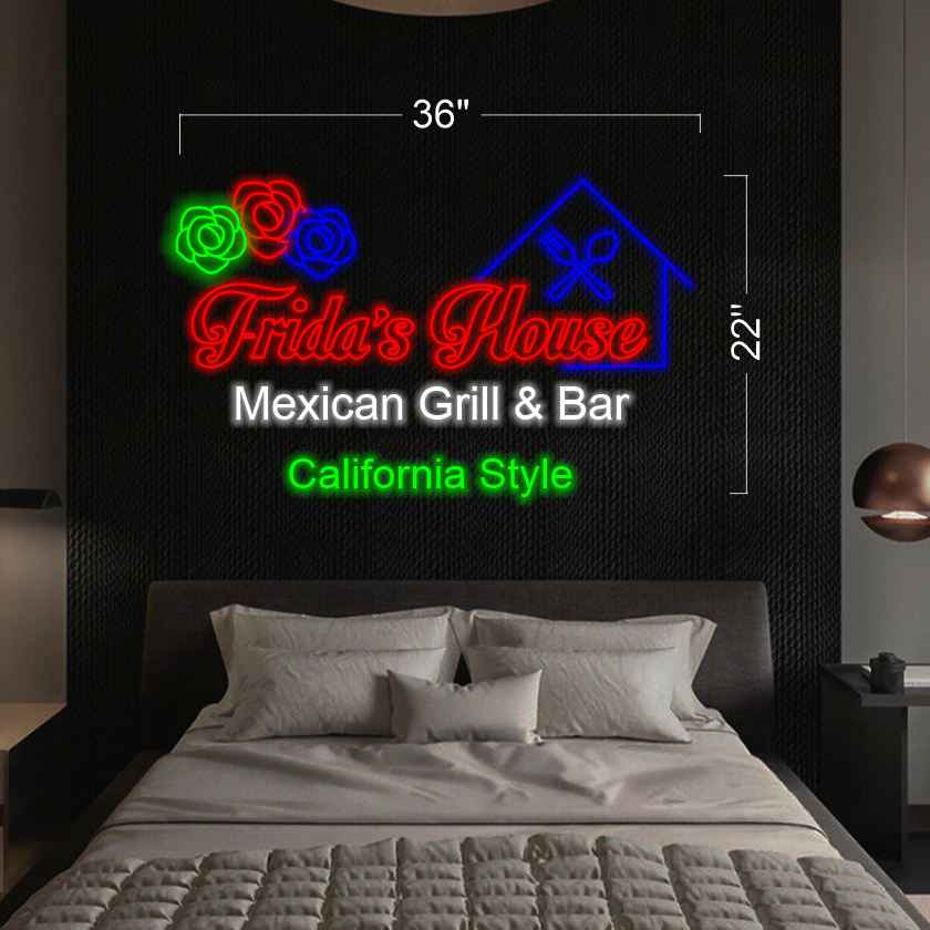 Frida's House - LED Neon Sign