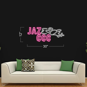 2 Sets JAZ CCC and GOAT - LED Neon Sign