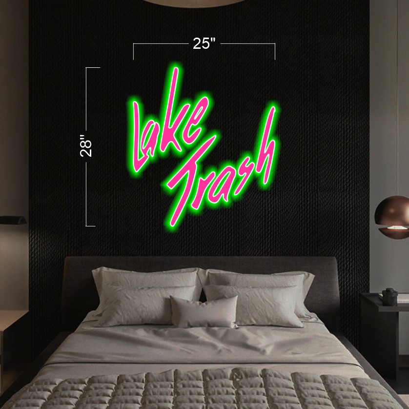 Lake Trash - LED Neon Sign