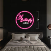 Butterfly Lash Co - LED Neon Sign