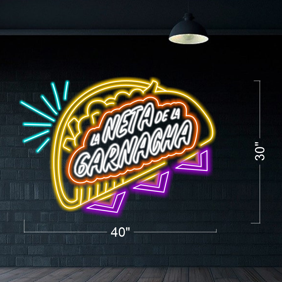 La Neta De La Garnacha - LED Neon Sign