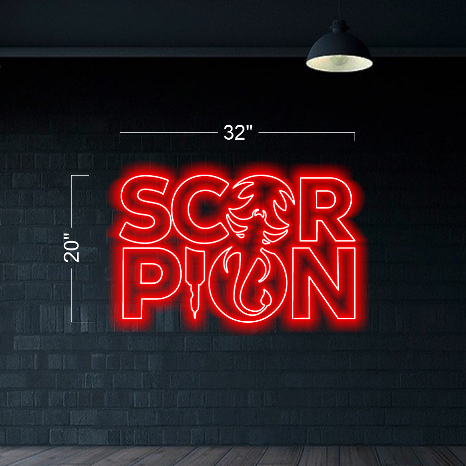 Scorpion - LED Neon Sign