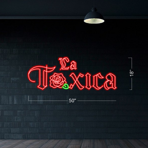 3 Sets LA Toxica - LED Neon Sign