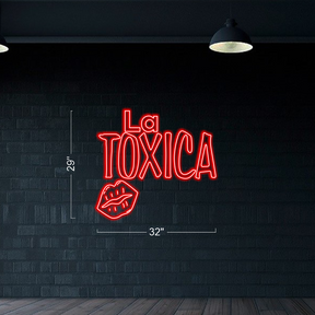 3 Sets LA Toxica - LED Neon Sign