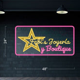 Fabi's Joyeria y Boutique - LED Neon Sign