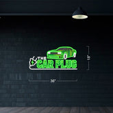 The Car Plug - LED Neon Sign