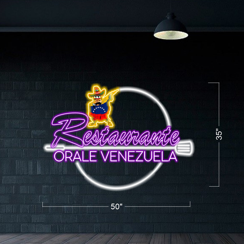 Restaurante Orale Venezuela - LED Neon Sign