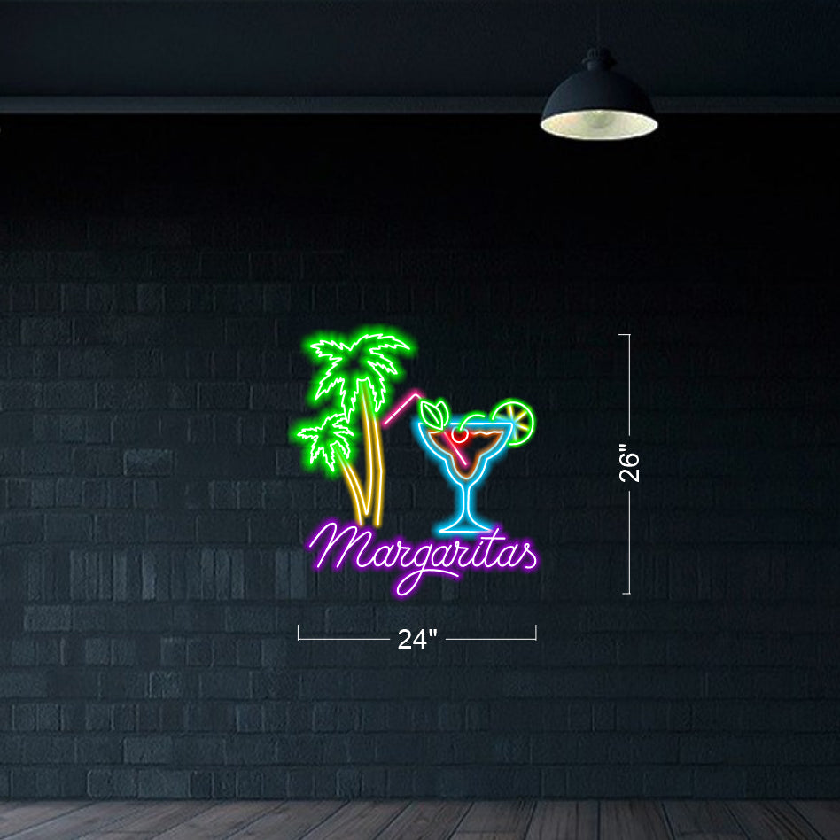 Margaritas - LED Neon Sign