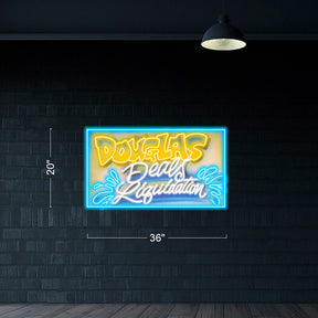 Douglas Deals - LED Neon Sign (Express Delivery)