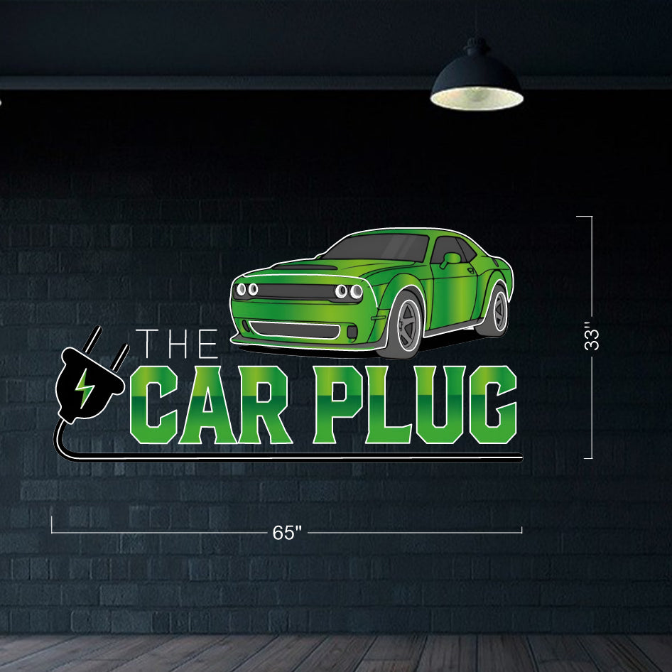 5 Sets The Car Plugs - LED Neon Sign