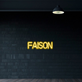 FAISON - LED Neon Sign