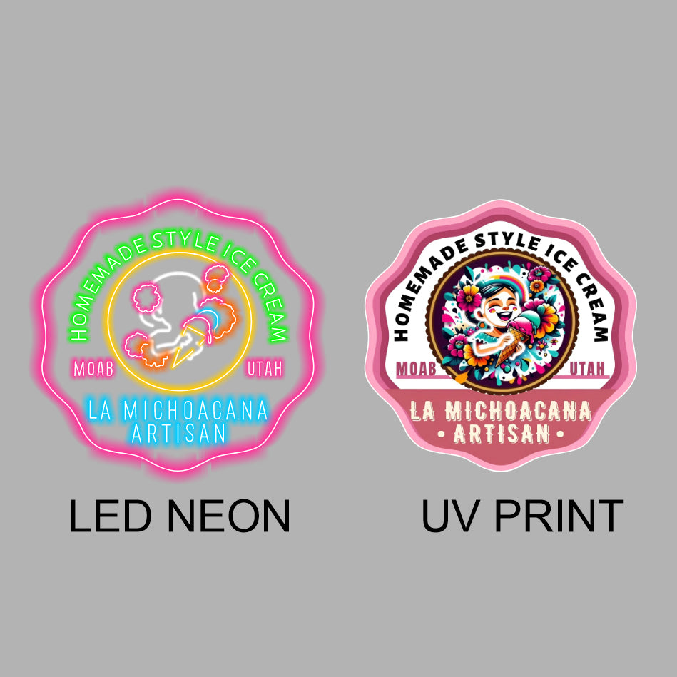 La Michoacana Artisan - LED Neon Sign