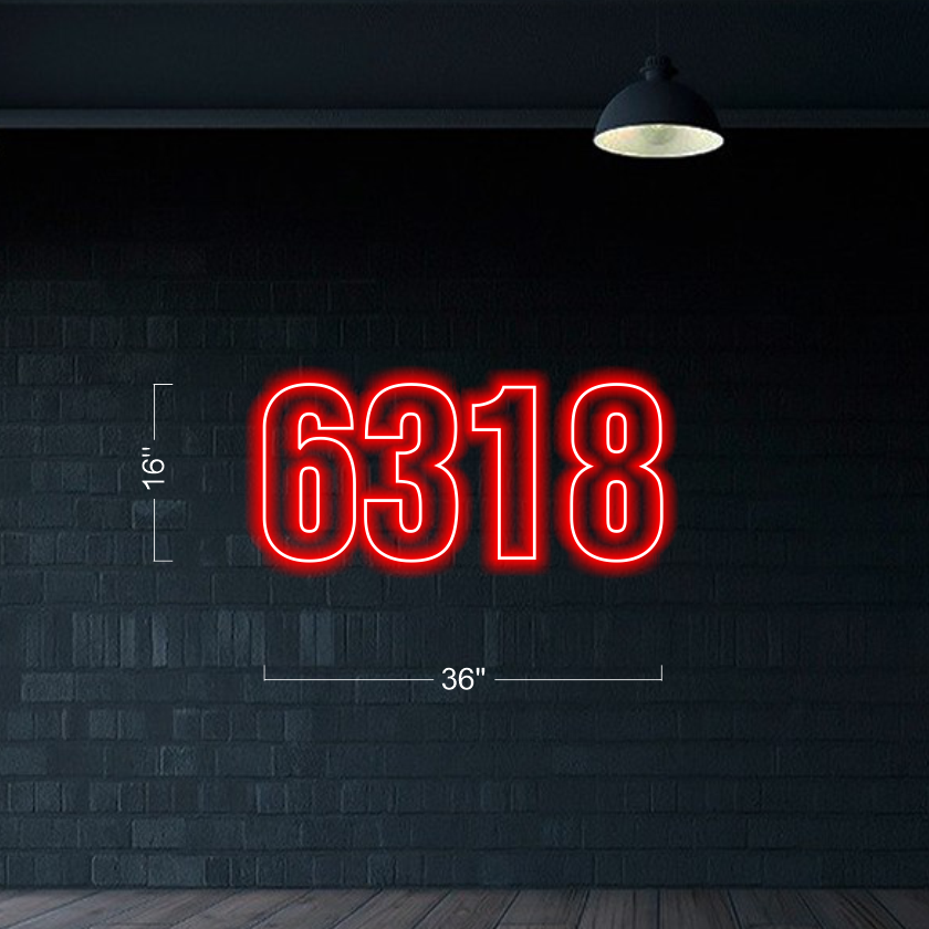 6318 (Outdoor) - LED Neon Sign