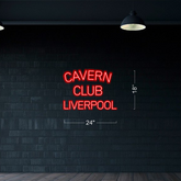 Cavern Club Liverpool - LED Neon Sign