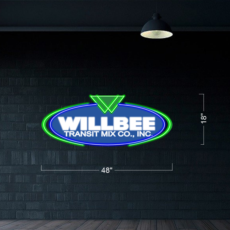 Willbee Transit Mix Co., INC - LED Neon Sign