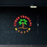 3 Sets Cyber Tropical - LED Neon Sign