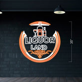 Liquor Land - LED Neon Sign