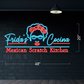 2 Set Frida's Cocina - LED Neon Sign