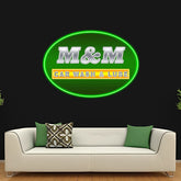 M & M Car Wash - LED Neon Sign